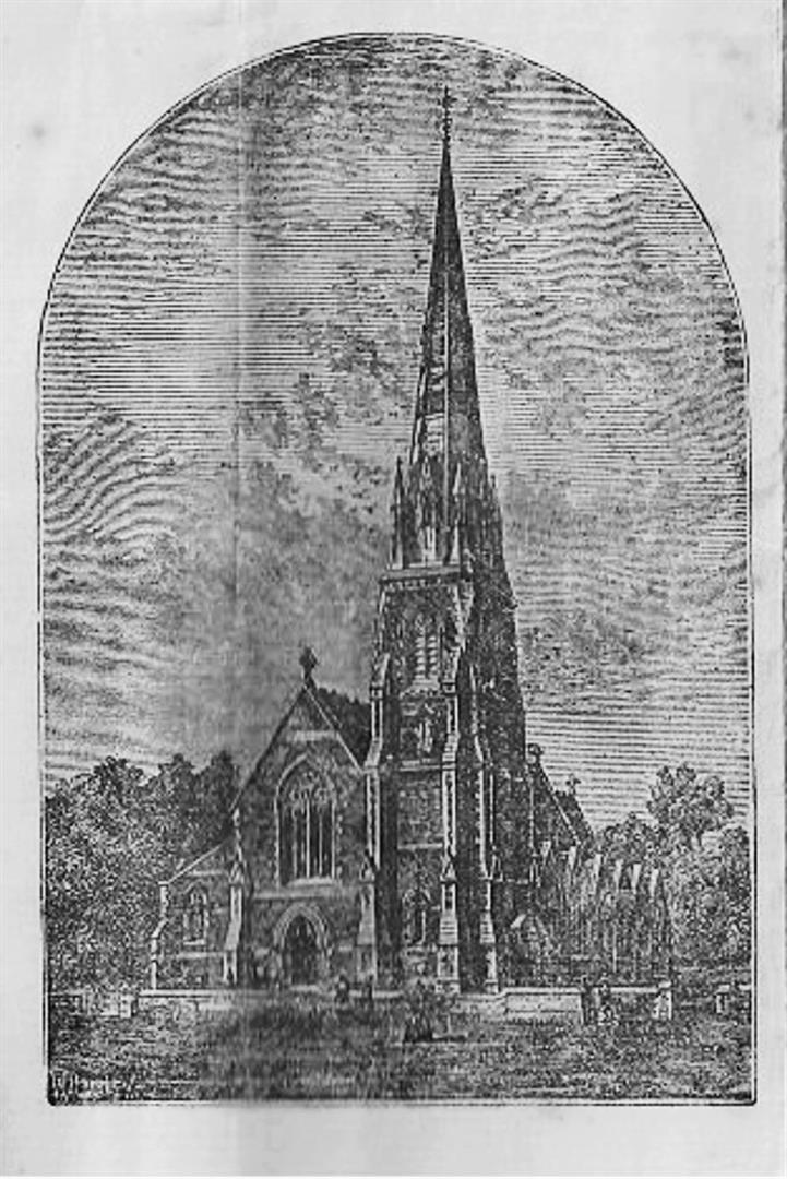 ChristChurch lithograph (Large