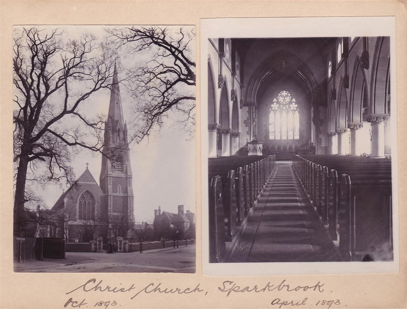 1890 Christ Church Sparkbrook